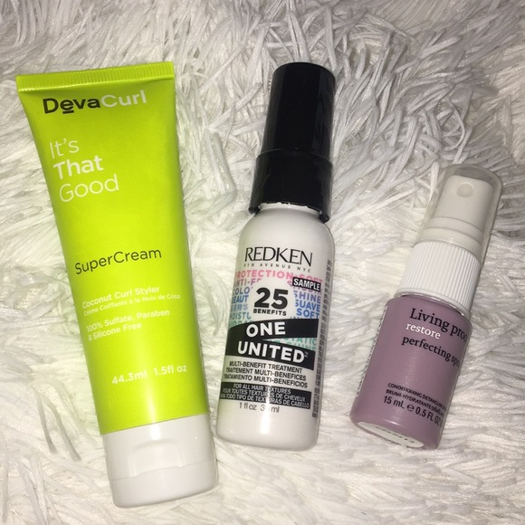Redken Makeup 3 Hair Products Deva Curl Living Proof Poshmark